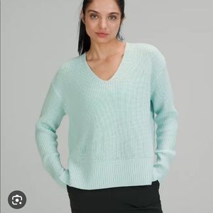 Lululemon Merino V Neck Sweater